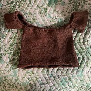 Hunza G off the shoulder top